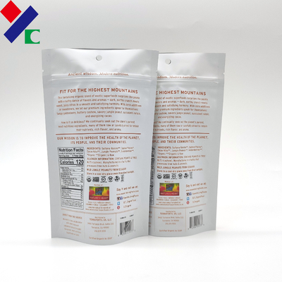 Biodegradable Resealable Plastic Zipper Packaging Bags Smell Proof 50 - 200microns
