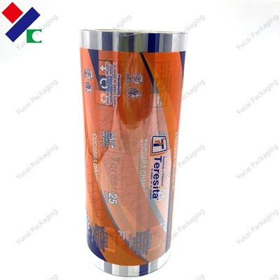 ม้วนฟิล์มบรรจุภัณฑ์อาหารแช่แข็งพิมพ์สียาว 1000 เมตร